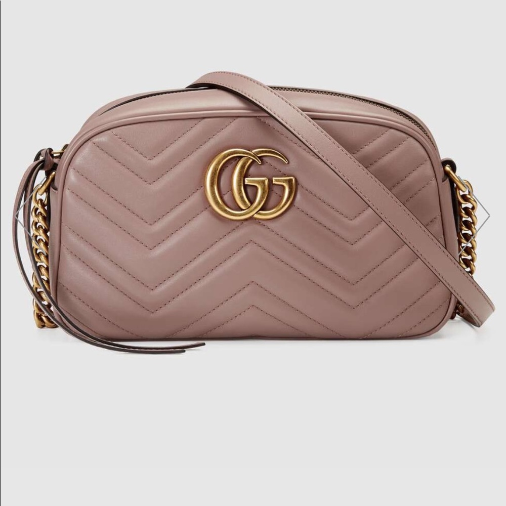 GG Marmont small matelassé shoulder bag